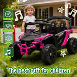 24V Kids Electric Ride-On UTV with Parent Remote, Dual 80W Motors, Suspension and Bluetooth