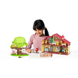 34-Piece Bluey Family Barbecue Home Mega Playset – Transforming Playset with 5 Figures