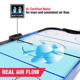MD Sports 37" Tabletop Air Hockey Arcade Game with Electronic Scorer, 2 Pushers and 2 Pucks