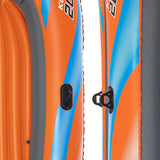 H2OGO! Kondor 2000 Inflatable Raft Set with Oars & Foot Pump, 6 ft 1 in x 38 in
