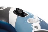Intex Inflatable River Tube with Backrest, Mesh Bottom & Cup Holders