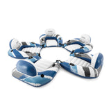 Intex River Run Lounge Inflatable Floating Water Seat with Backrest & Cup Holder