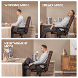 Mainstays Executive Ergonomic High Back Leather Chair