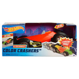 Hot Wheels Color Crashers Hi-Tech Missile – Motorized Red Vehicle with Lights & Sounds