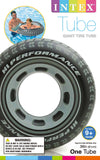 Intex Giant Tire Tube 36" Inflatable Pool, Lake & Ocean Float Raft – Model 59252EP
