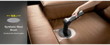 HOTO Flexi Cordless Spin Scrubber with Extension Rod, 8 Brush Heads, IPX7 Waterproof, 110-Min Runtime