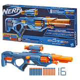 Nerf Elite 2.0 Eaglepoint RD-8 Blaster with Detachable Scope, Barrel, 8-Dart Drum