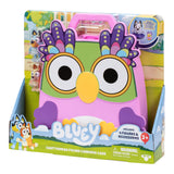 Bluey Chattermax Figure Carrying Case – 4 Figures, 3 Musical Accessories & Kiwi Play Mat