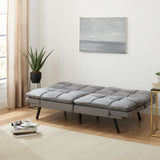 Memory Foam Futon Sofa Bed Couch Sleeper Convertible Foldable Loveseat