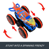 Hot Wheels Monster Trucks Tiger Shark Climber Battery-Powered RC Truck with Extendable Tail & 3 Play Modes