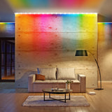 Xtreme Lit 100 ft Bluetooth RGBIC LED Strip Lights – 540 LED Smart Color-Changing Light Strip
