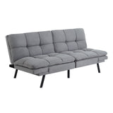 Memory Foam Futon Sofa Bed Couch Sleeper Convertible Foldable Loveseat