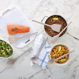 Sabatier 6-Piece Stainless Steel and Silicone Kitchen Utensil Set