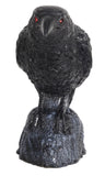 Head Turning Raven with Sound Halloween Decor, Animated Motion Prop