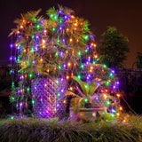 Christmas Net Lights Outdoor, 192 LED 9.8FT × 6.6FT Waterproof Mesh Lights