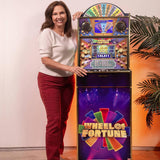Arcade1Up Wheel of Fortune Casinocade Deluxe Machine, 24 Games Dual Touch LCD