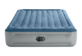 Intex Queen Essential Rest Dura-Beam Deluxe Air Mattress with Built-In Pump