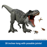 Jurassic World Rebirth Super Colossal Tyrannosaurus Rex Action Figure – 39" T-Rex Dinosaur Toy