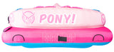 HO Sports Pony 3 Towable Tube – 3-Person Inflatable Cockpit Boat Tube
