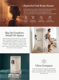 Homedics Premium Steam Sauna - Less Stress Steam Sauna