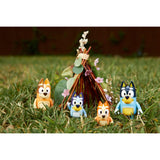Bluey Family Figure 4-Pack – Bluey, Bingo, Mum Chilli & Dad Bandit Poseable Toy Figures