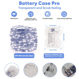 4-Pack 33 ft 100 LED Battery Operated Fairy String Lights with Remote