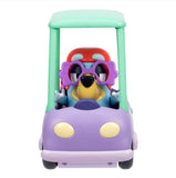 Bluey Chat Mates Grannies Car with 5.5" Talking Janet Figure – 10 Phrases & Accessories