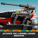 LEGO Star Wars Jedi Bob's Starfighter 75388 Toy Set with Figures