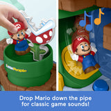 Fisher-Price Little People Nintendo Super Mario Bundle, Interactive Adventure Playset with Figure