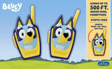 2-Piece Bluey Walkie Talkies – 500 ft. Range, 1 Channel, Push-to-Talk & Kid-Friendly Volume