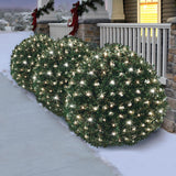 Holiday Time 150 LED Random Twinkle Christmas Net Lights, 6' x 4' Plug-In Holiday Bush Lights