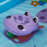Intex Jungle Adventure Play Center Kiddie Pool with Slide, Sprayer & Games, 96" x 78" x 28"