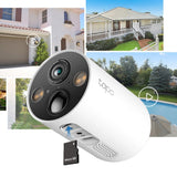 TP-Link Tapo 2K Solar Security Camera System 4-Pack – Wireless Cameras w/ Night Vision