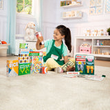 70-Piece Melissa & Doug Fresh Mart Grocery Store Companion Set – Play Food, Apron, Money, Coupons & Shopping Accessories