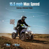HOVER HEART XW-A19 40cc 4-Stroke Gas Youth ATV with 2-Speed Control, Disc Brakes