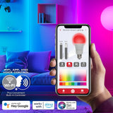 Monster Smart 25 ft LED Strip Lights, Multicolor RGB Color Flow LED Light Strip