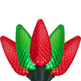 Wintergreen Lighting C9 Christmas Lights, 25-Ct 17FT LED String Lights for Holiday Decorations