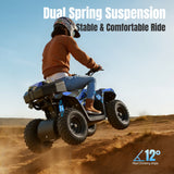 HOVER HEART XW-A19 40cc 4-Stroke Gas Youth ATV with 2-Speed Control, Disc Brakes