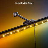 Govee Smart TV Backlight 3S for 65"–75" TVs, RGBIC+W Camera Sync LED Lights