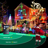 82 ft 200 LED Christmas String Lights with Music & Motion Sensor, Multicolor Plug-In Holiday Lights