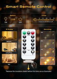 9.8 ft. × 9.8 ft. Warm White LED Curtain Lights – 300 LEDs, USB Power & Remote