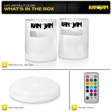 Kan Jam Original Disc Toss Target Game with 2 Portable Goals and Flying Disc