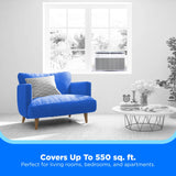 Midea 12,000 BTU Smart Inverter U-Shaped Window Air Conditioner with MShield Air Ionizer, WiFi, Matter & Voice Control