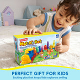 Joyfy Montessori Dinosaur Number Train Learning Toy (24-Piece Set)