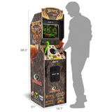 Arcade1Up Big Buck Hunter Deluxe Machine, 4 Games Dual Light Gun Rifles