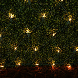 GE String-A-Long Christmas Net Lights, 150 Clear Incandescent Mini Lights, 6 ft x 4 ft Connectable Net Lighting