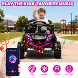 24V Kids Electric Ride-On UTV with Parent Remote, Dual 80W Motors, Suspension and Bluetooth