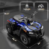 HOVER HEART 36V 500W Electric Youth ATV with Dual Suspension & 10-Mile Range