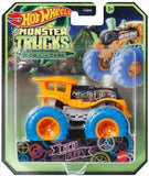 Hot Wheels Monster Trucks Glow-in-the-Dark Collection, 5-Pack