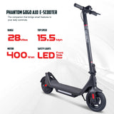 Phantom A10 Smart Electric Scooter, 400W Rear Hub Motor GOGO Scooter
